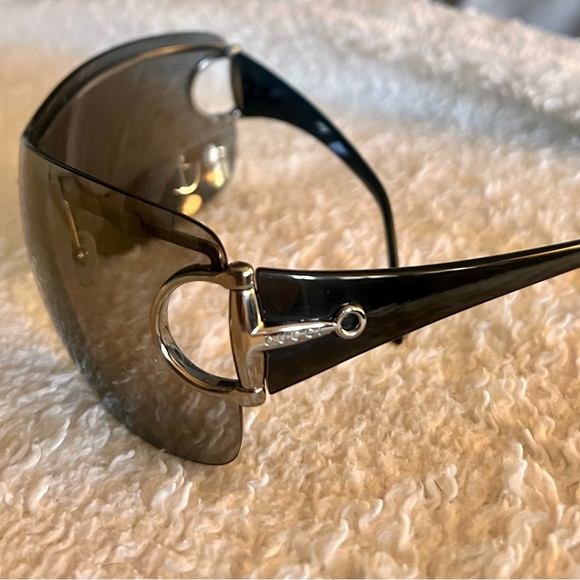Gucci Sunglasses Vintage Rimless and Case - Picture 11 of 11